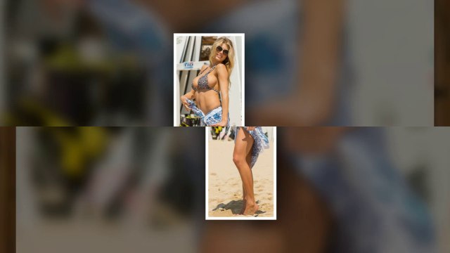 Charlotte McKinney Flaunts her Supermodel Curves in a Teeny Bikini in Mexico