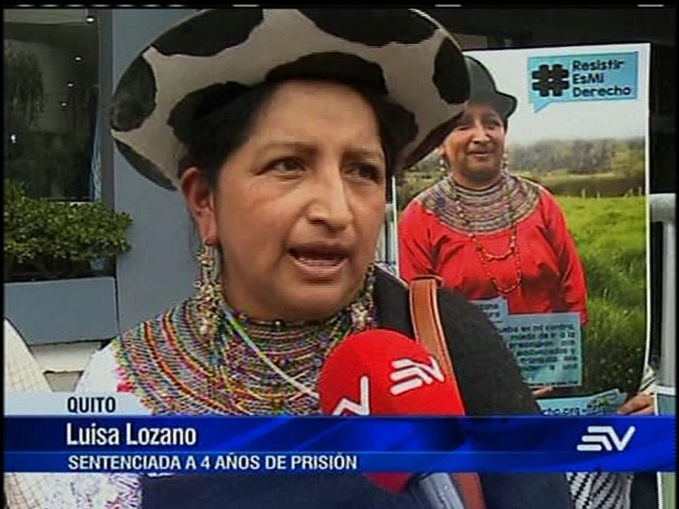 Representantes de sentenciados de pueblo Saraguro mantuvieron reuniones para dar a conocer su caso