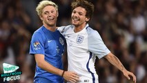 Louis Tomlinson Beats bandmate Niall Horan in Soccer Aid 2016