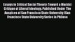 [PDF] Essays in Critical Social Theory: Toward a Marxist Critique of Liberal Ideology. Published