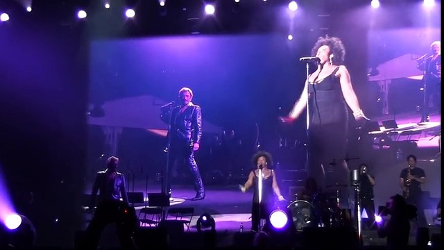 Johnny Hallyday à Québec - I who have nothing avec Amy Keys