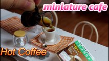 miniature cafe now serves coffee 　ミニチュア　カフェ　コーヒー始めました。