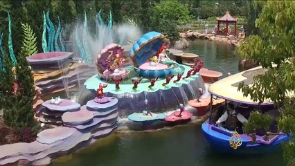 الصينيون يترقبون افتتاح ديزني لاند شنغهاي