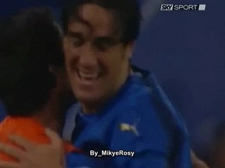 Italie vs. Ukraine  - but de Toni  coupe du monde