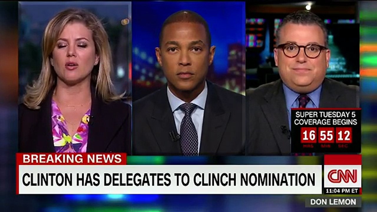 Clinton clinches Democratic nomination