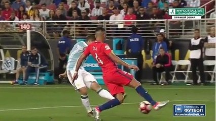 All Goals - Argentina 2-1 Chile Copa America Centenario 2016
