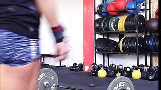Miroslava Markacová -squat snatch@30 -3reps