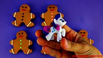 Giant Play Doh - Gingerbread Men Shopkins Play Doh Spiderman My Little Pony - Surprise Eggs