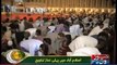 Muslims attend Trawih prayers to mark the start of Ramadan at Faisal mosque