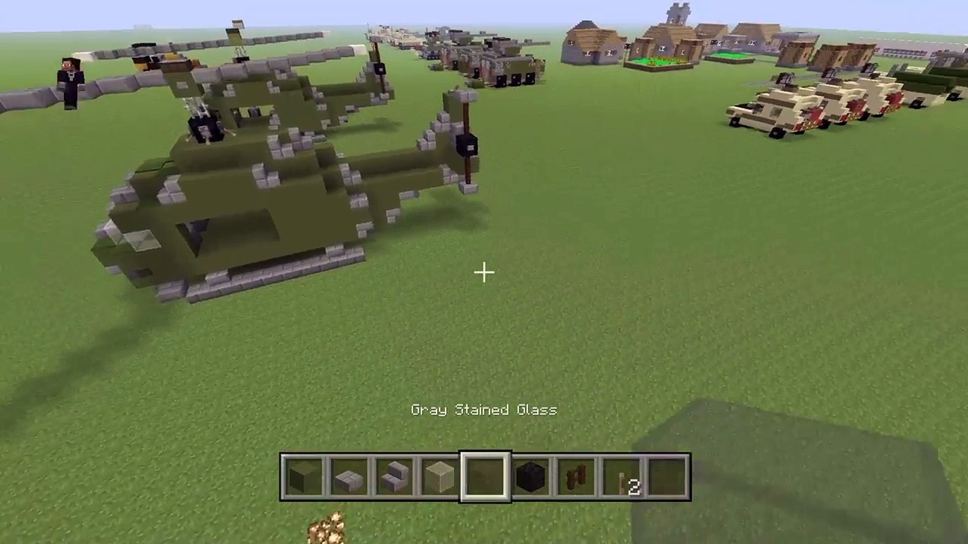 Minecraft H1 1h Huey Helicopter Tutorial Vietnam Version Video Dailymotion