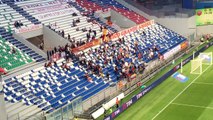 Roma-Juventus Primavera, i ragazzi della Curva Sud entrano al Mapei Stadium 04.06.16