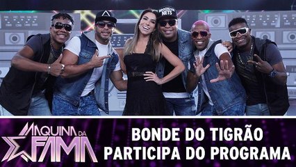 Bonde do Tigrão participa do programa