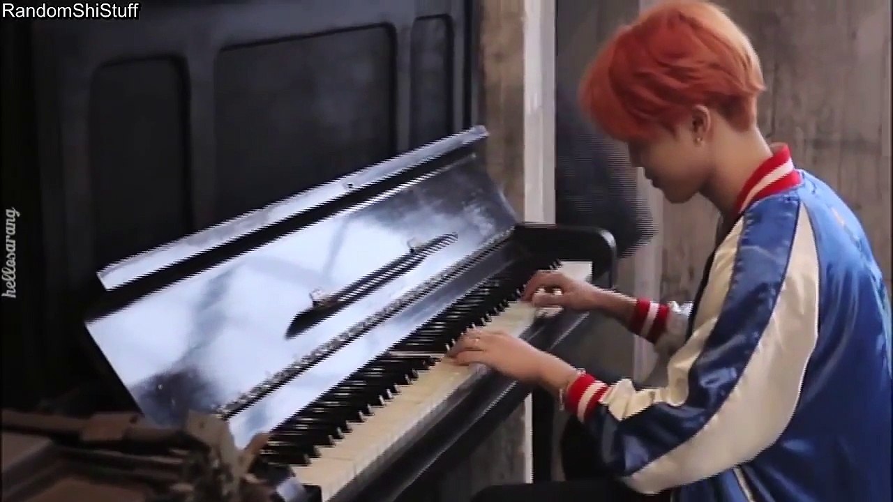 BTS Jimin playing Taeyang's wedding dress