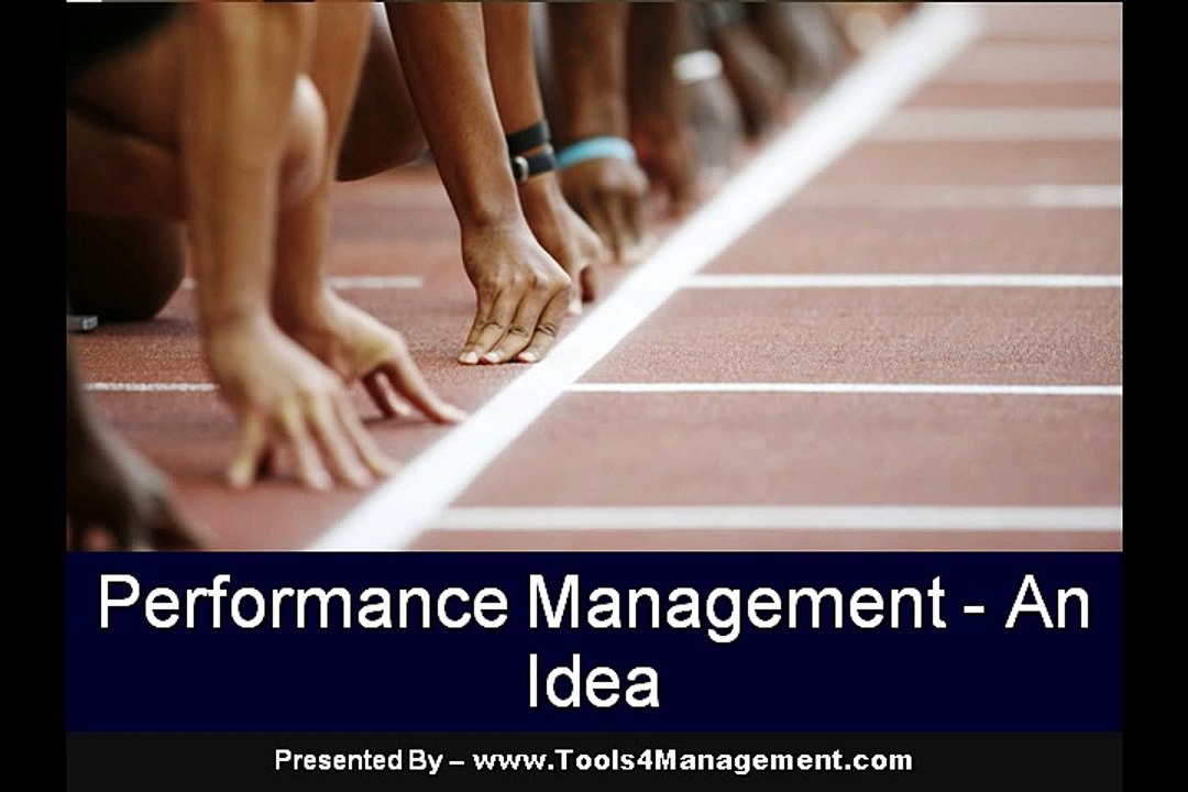 Performance Management - An Idea
