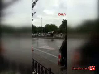 İstanbul'daki patlamadan ilk görüntüler