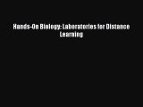 Read Book Hands-On Biology: Laboratories for Distance Learning ebook textbooks