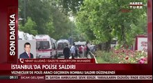 İSTANBUL beyazıt veznecilerde polis aracına bombalı saldırı 7 haziran 2016
