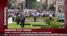 İSTANBUL beyazıt veznecilerde polis aracına bombalı saldırı 7 haziran 2016