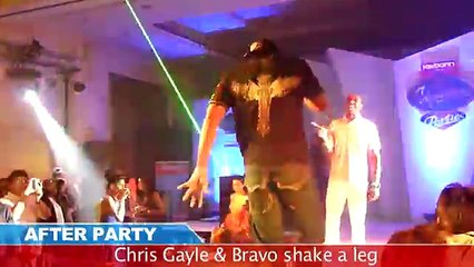Chris Gayle & Bravo -  Dance on Hindi Song  MUST WATCH