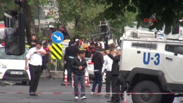 Beyazıt Patlama Olay Yeri Görüntüsü
