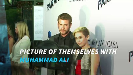 Miley Cyrus and Liam Hemsworth pay Instagram tribute to Muhammad Ali