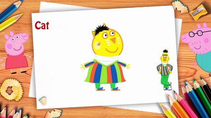 #Peppa Pig #George #crying #injected and transforms #Sesame Street #Family Family by #Simple Songs