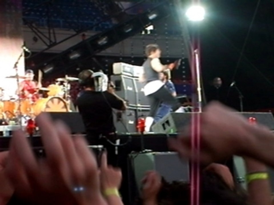 les red hot chili peppers au parc des princes 06/07/07