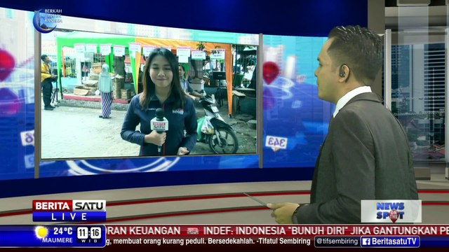 Harga Cabai di Pasar Palmerah Stabil