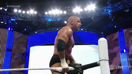 Roman Reigns brutalizes Triple H  Raw, March 14, 2016
