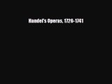 Read Handel's Operas 1726-1741 Free Books