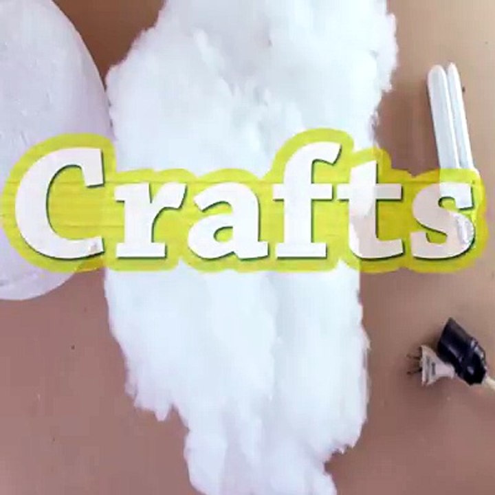 Make light glob from cotton easily at home