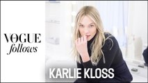 Rencontre: Karlie Kloss entre deux défilés | #VogueFollows |  VOGUE PARIS