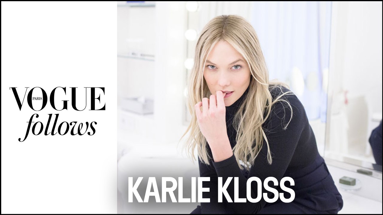 Rencontre: Karlie Kloss entre deux défilés | #VogueFollows |  VOGUE PARIS