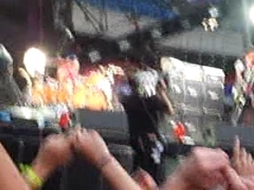 les red hot chili peppers au parc des princes 06/07/07