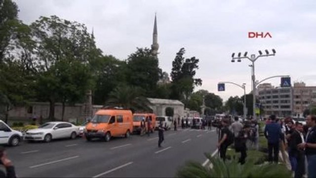 Vezneciler'de Camiden Anons ve Kontrollü Patlatma