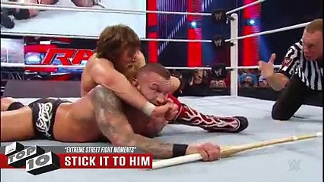 Extreme Street Fight Moments- WWE Top 10, April 25, 2015