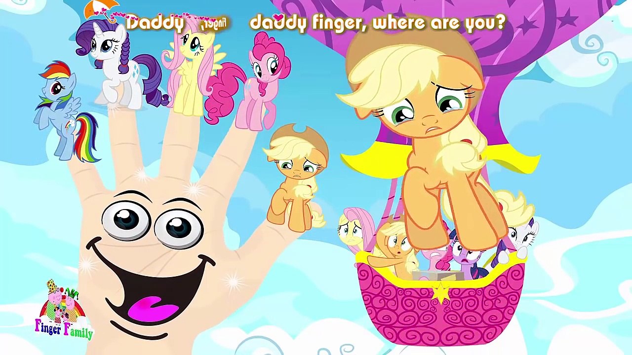 Finger Family My Little Pony \ MLP Nursery Rhymes Song For Children