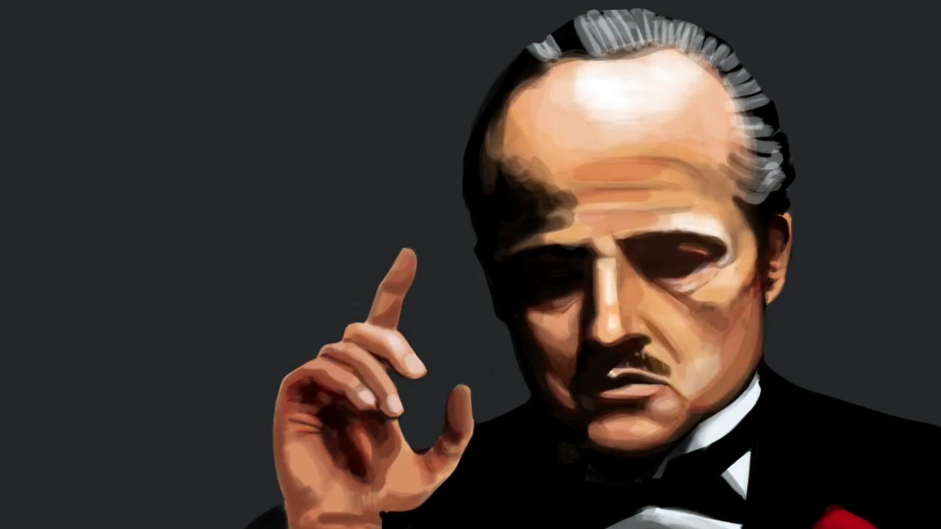 The Godfather speed drawing on ipad