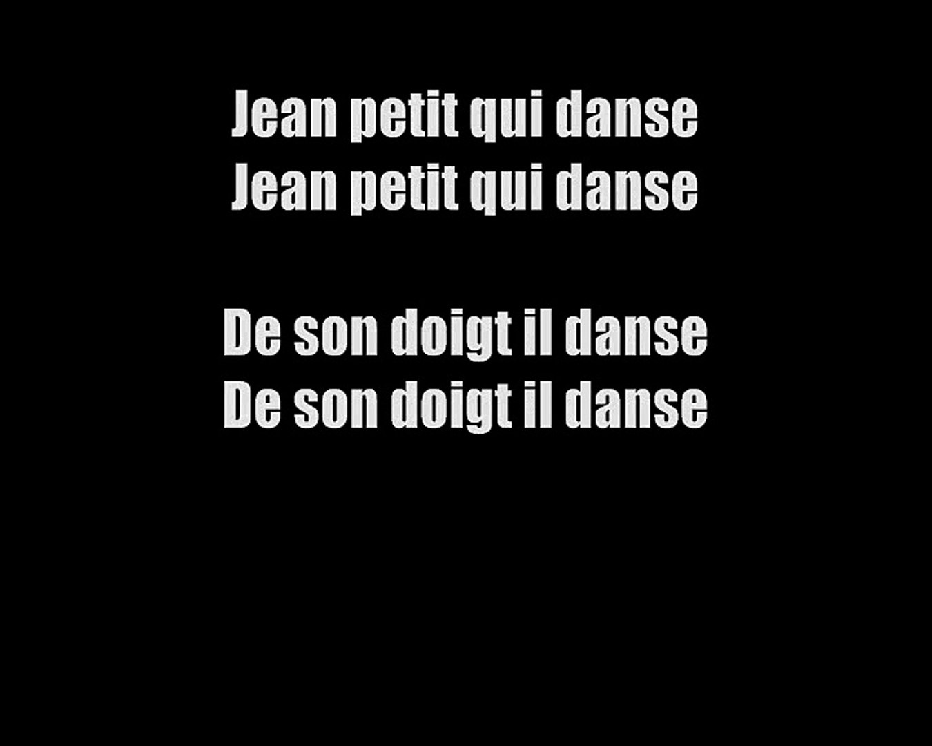 Michel Barouille chante Jean Petit qui danse - Vidéo Dailymotion
