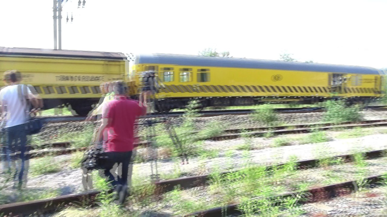 Relevage du train à Saint-Georges