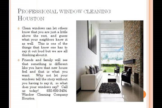 Window Washing & Cleaning Company Houston