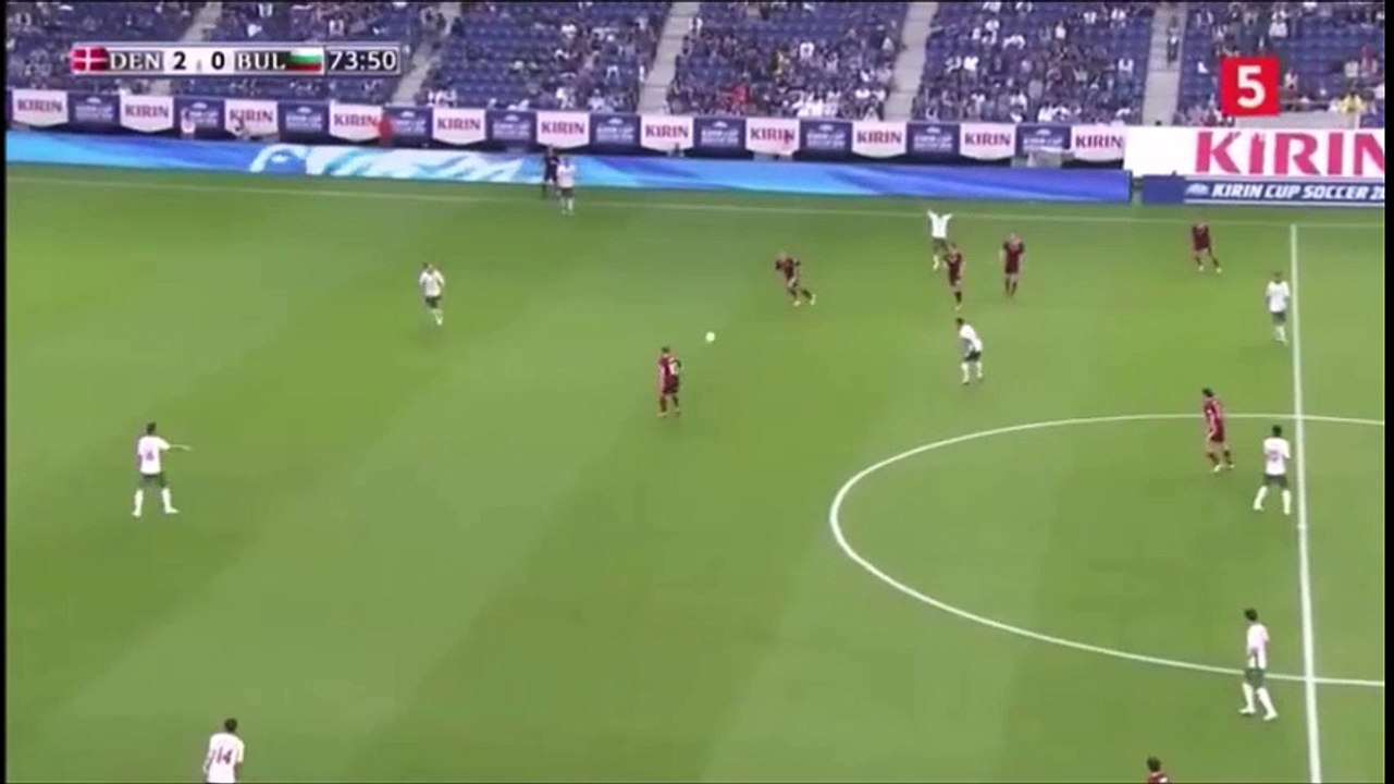 Christian Eriksen Goal HD - Denmark 3-0 Bulgaria 06.06.2016