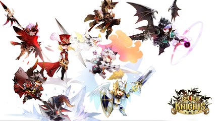 《七骑士 seven knights #36》深红峡谷...我来了，见鬼了，这么难打，话说饰品的掉落地是在哪里?怎这么遥远啊?《17889直播》