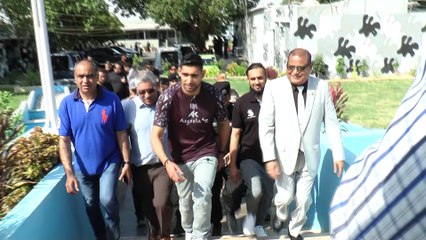 British Professional Boxer Amir Khan visit to Headquarter of SSU 02.06.2016