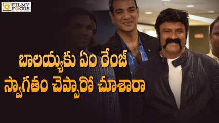Balakrishna Grand Welcome by USA Fans - Filmyfocus.com