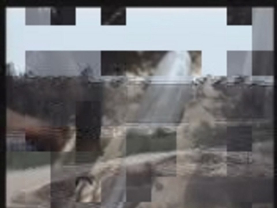 (IRAQ) M1 Abrams destroyed by 250kg_IED