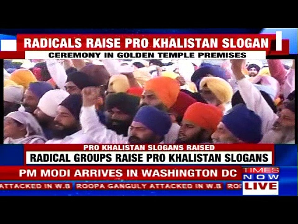Pro Khalistan Slogans at Golden Temple | Operation Blue Star Anniversary