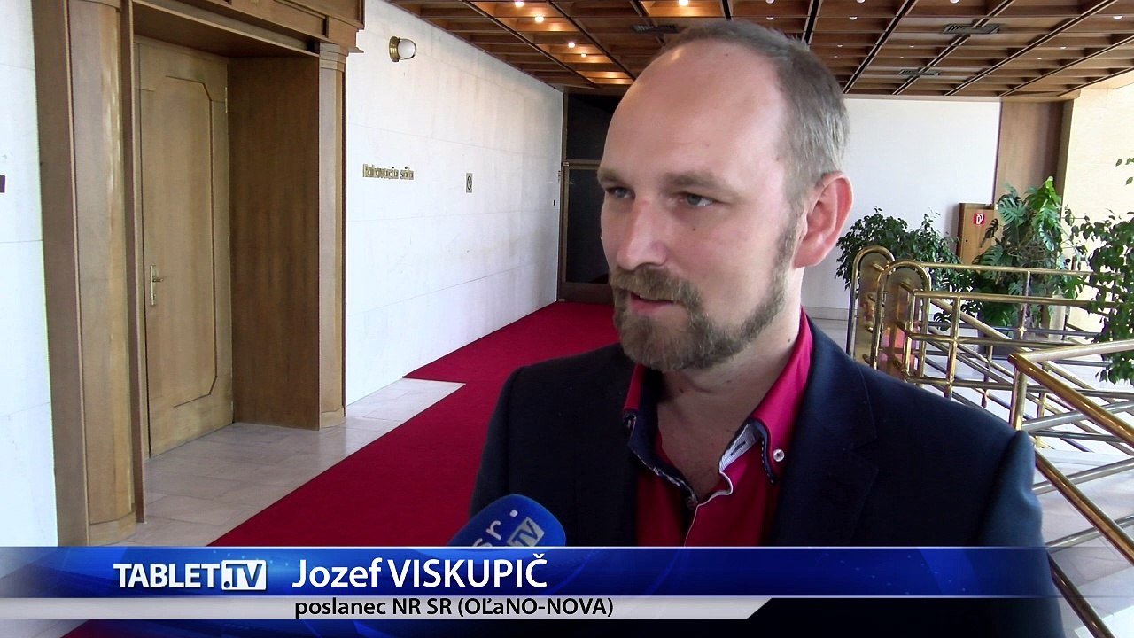 J. VISKUPIČ: Pán minister Kaliňák má na hlave veľké maslo