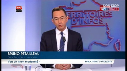 Bruno Retailleau : "la religion musulmane doit être capable de faire face aux défis qui l’attendent"
