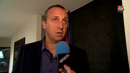 FCB Handbol: David Barrufet valora el nomenament de Xavi Pascual com a seleccionador de Romania